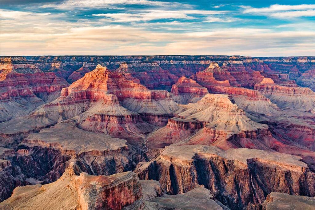 El paisaje del Gran Cañón